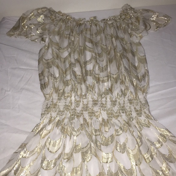 silver holiday dress